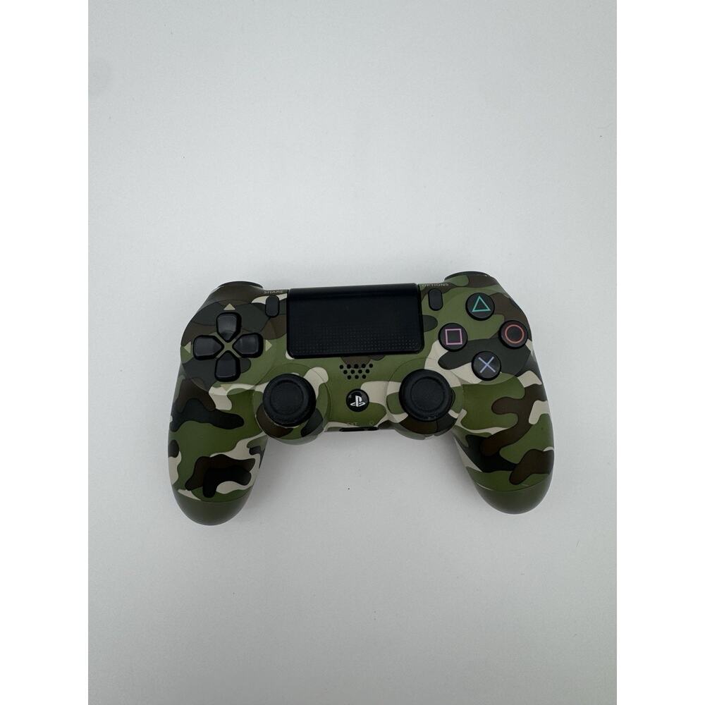 Sony PlayStation Dualshock 4 V2 Controller - Green Camouflage CUH-ZCT2U